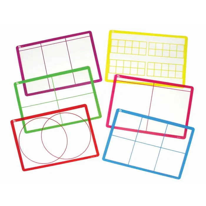 Trending SI Manufacturing Transparent Sorting Mats, 16-1/2 x 12-1/2 inches, Grades PreK and Above